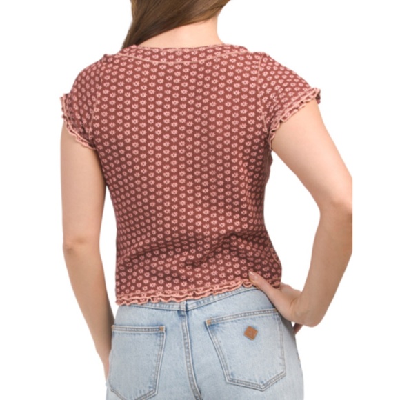 New FREE PEOPLE Garner Tee - Picture 2 of 3